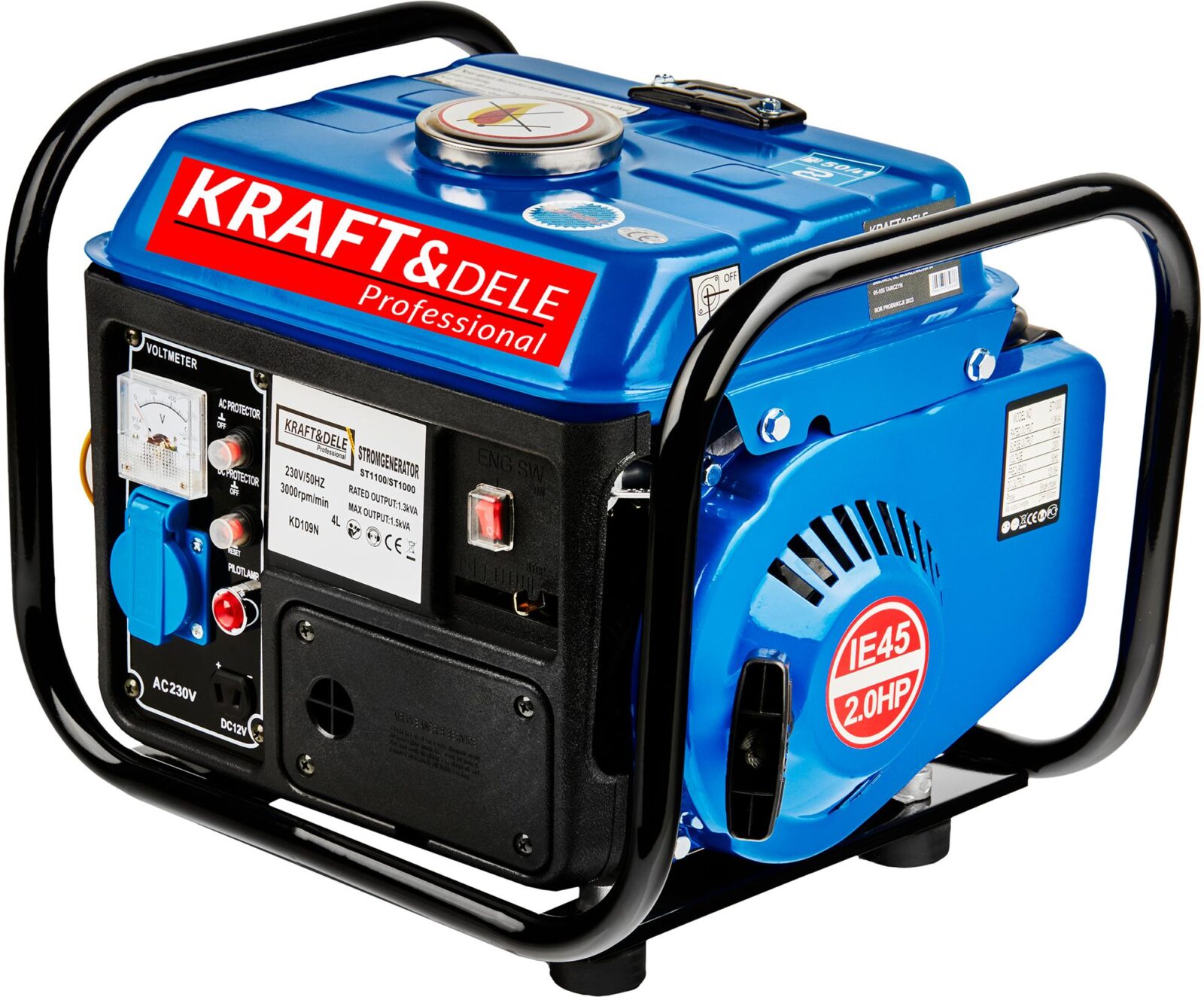 Generaator 1200W 12/230V KD109N