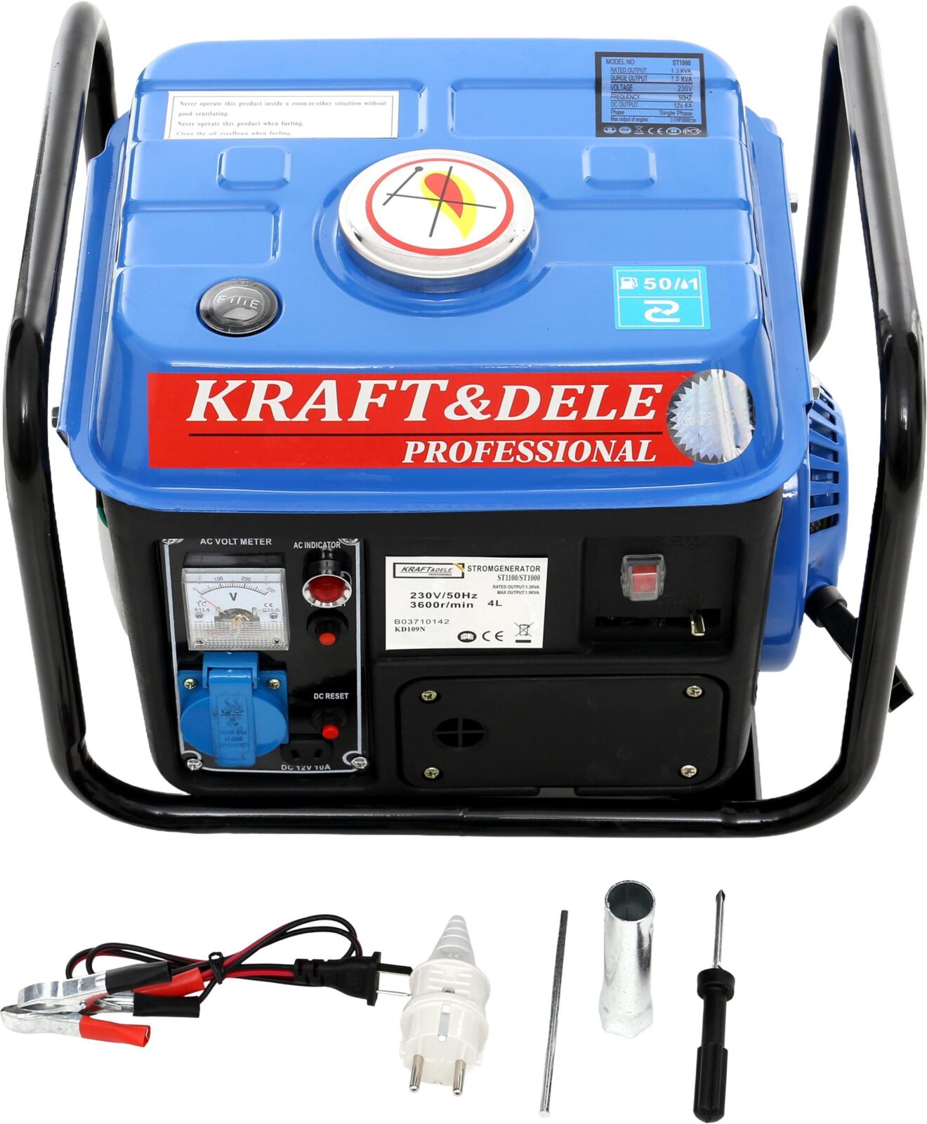 Generaator 1200W 12/230V KD109N