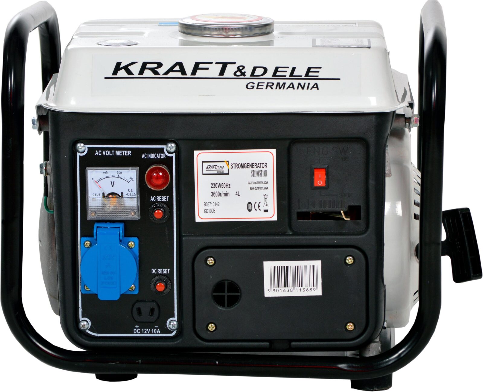 Generaator 1200 W 12/230 V KD109B