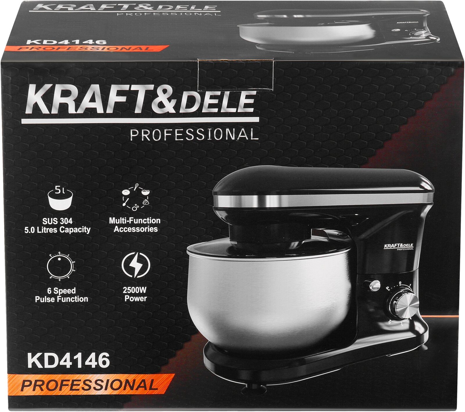Planetaarmikser max. 2500W / 5L KD4146