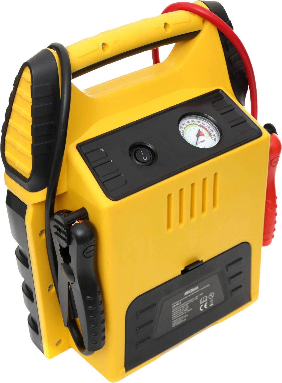 Jump starter 5in1 – mitmeotstarbeline seade – käivitus, kompressor, taskulamp KD1921