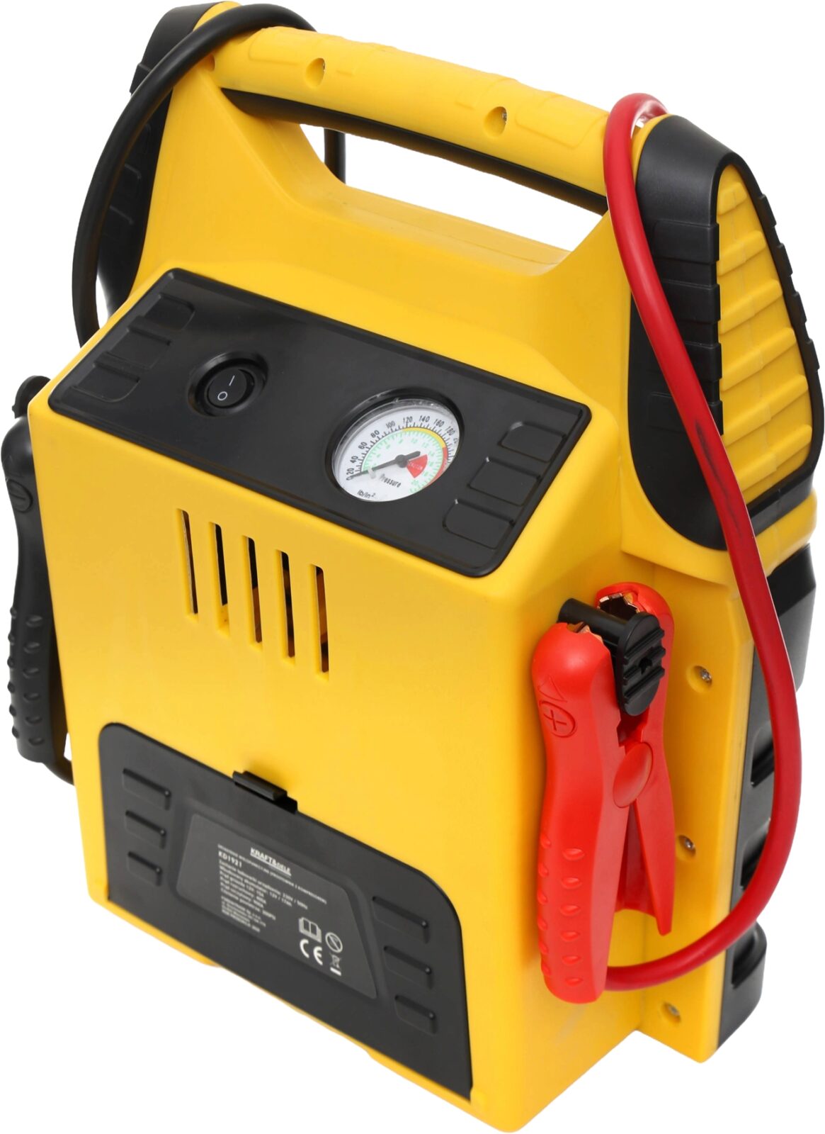 Jump starter 5in1 – mitmeotstarbeline seade – käivitus, kompressor, taskulamp KD1921