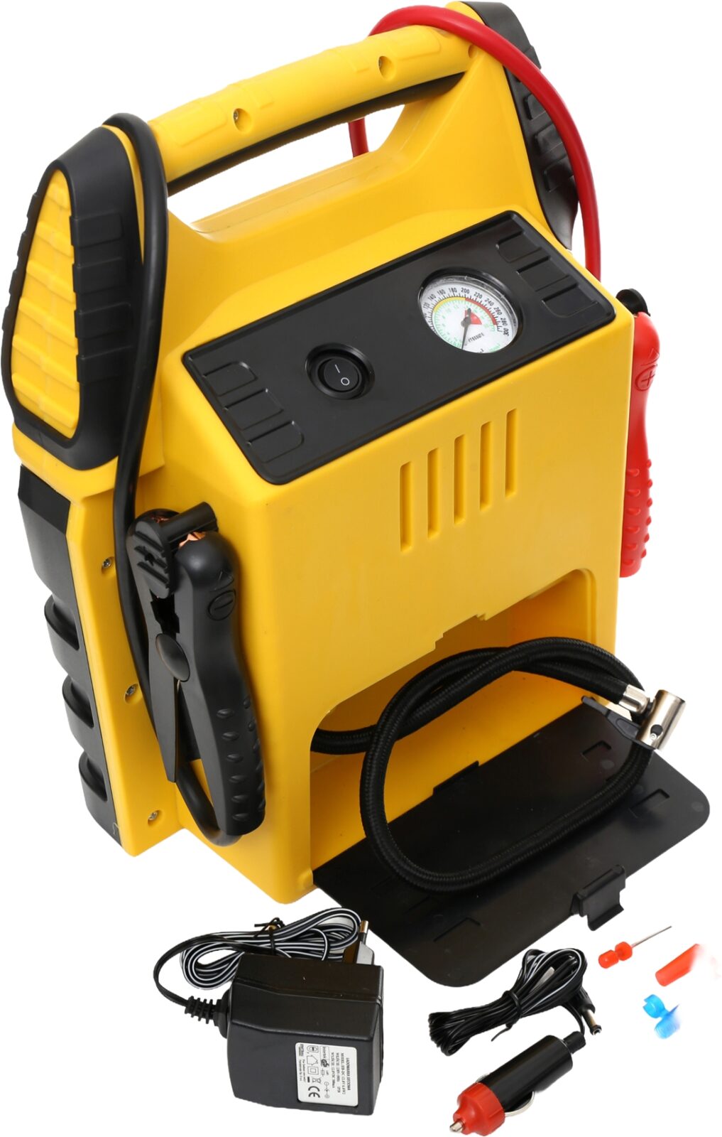 Jump starter 5in1 – mitmeotstarbeline seade – käivitus, kompressor, taskulamp KD1921