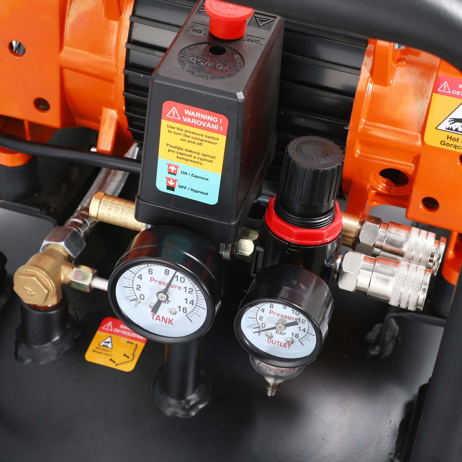 Õlivaba kompressor 100L 3000W KD1389
