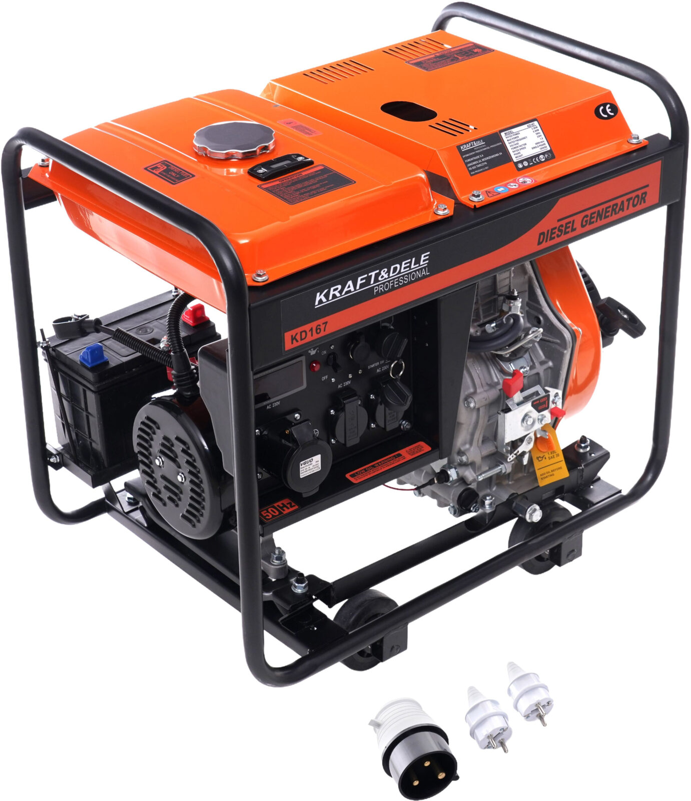 Generaator 6 kW / 230 V KD167