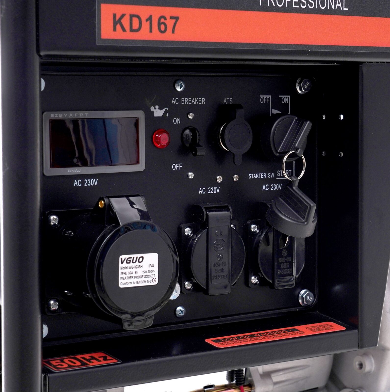 Generaator 6 kW / 230 V KD167