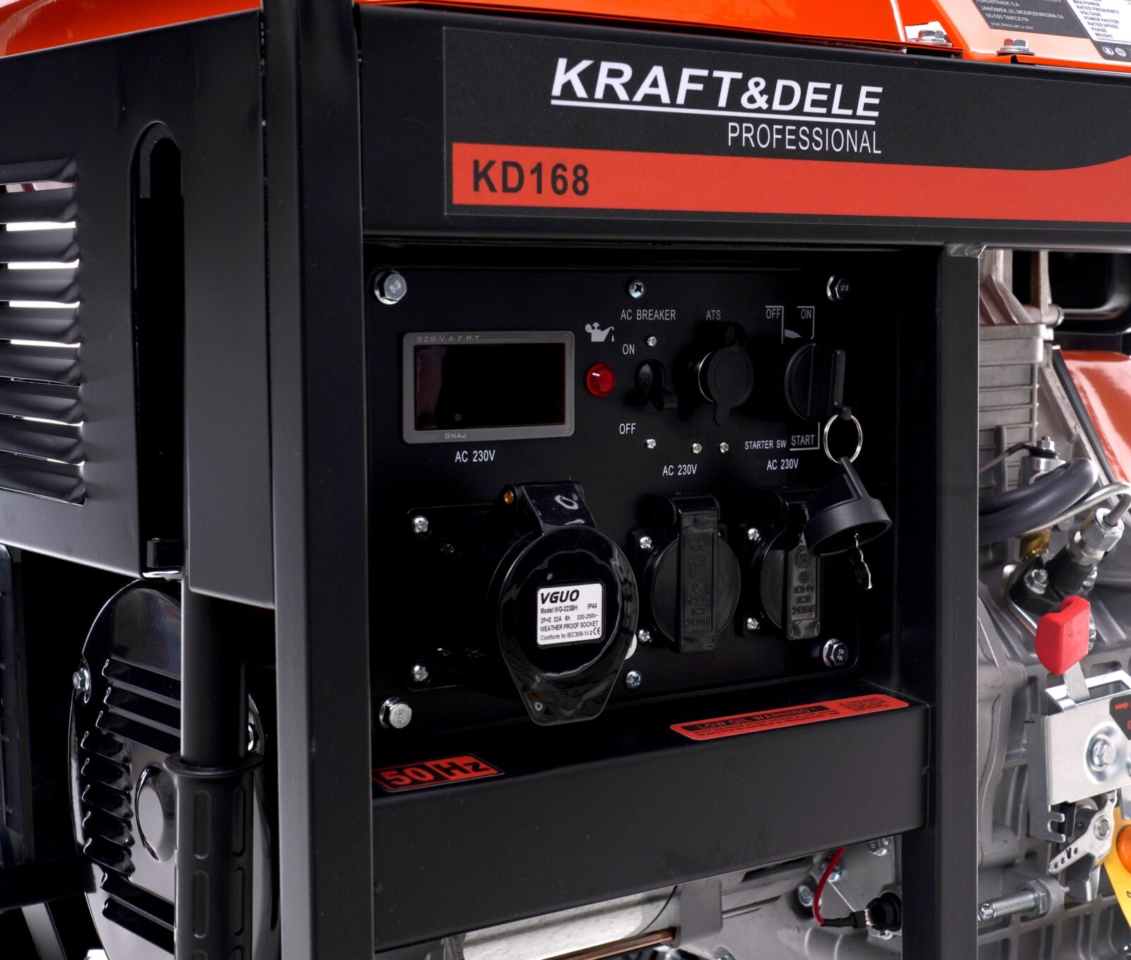 Generaator 7,5kW / 230V KD168