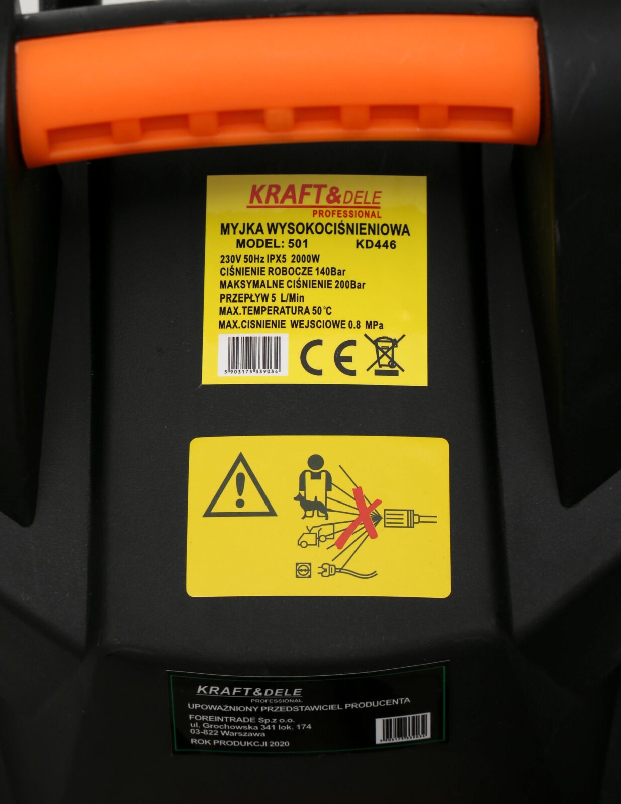 Survepesur 2000W 200bar KD447