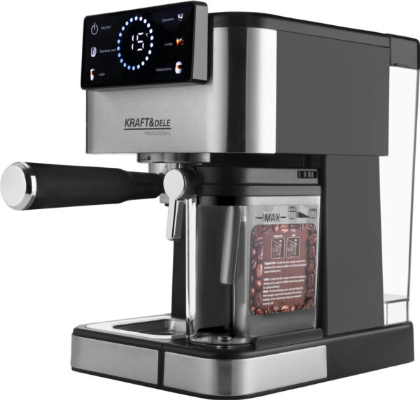 ESPRESSOKOHVIMASIN 1500W 20 BAR LCD KD4292
