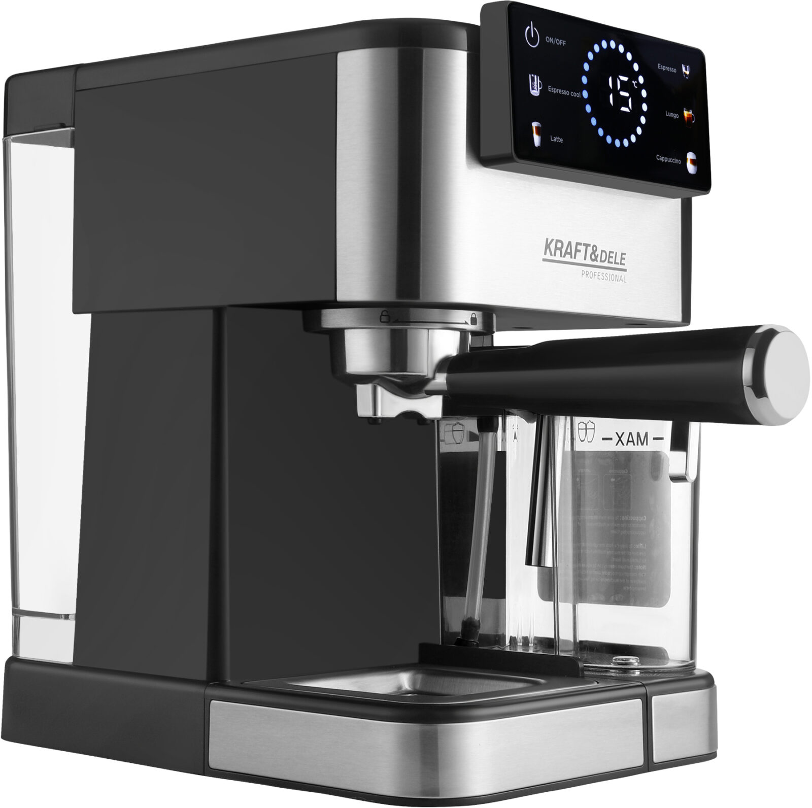 ESPRESSOKOHVIMASIN 1500W 20 BAR LCD KD4292