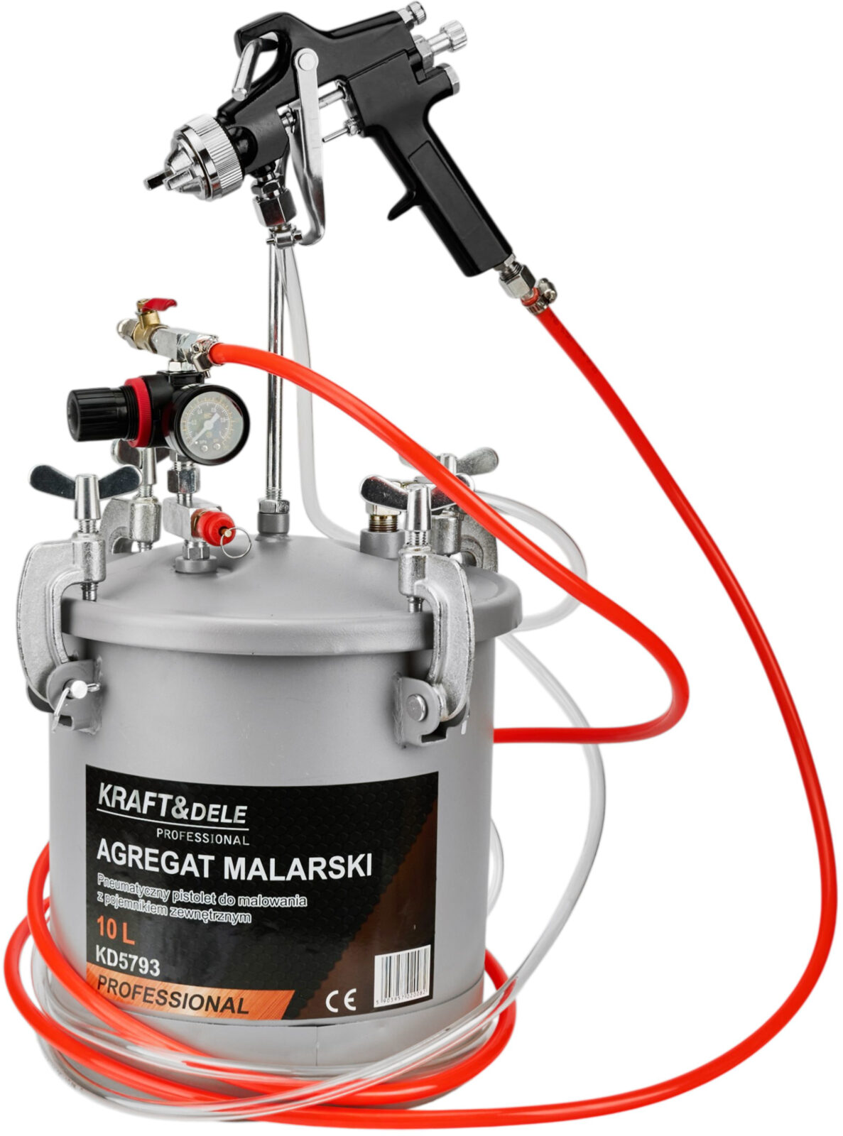 PNEUMAATILINE VÄRVIMISAGREGAAT 10L KD5793