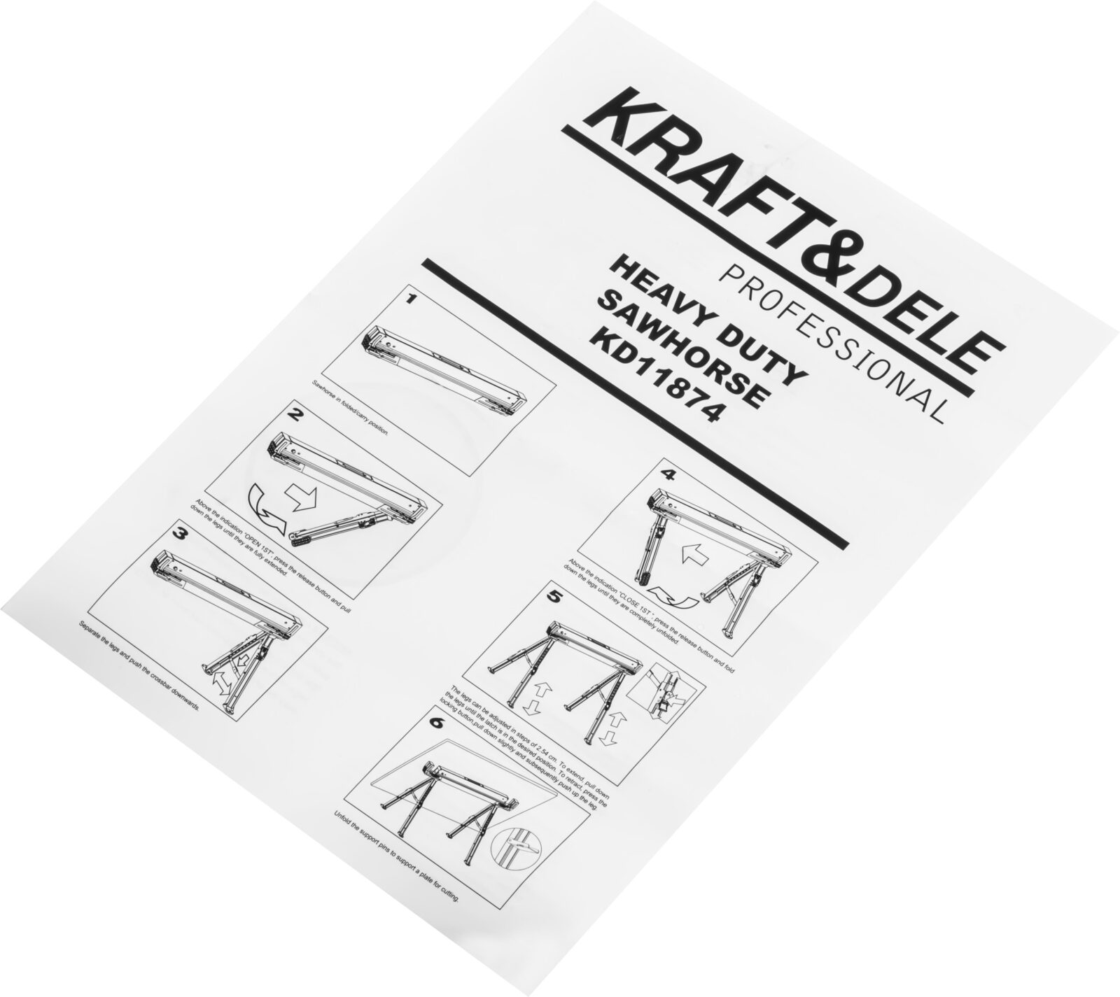 Kokkupandav töökits ehituskits 700kg KD11874