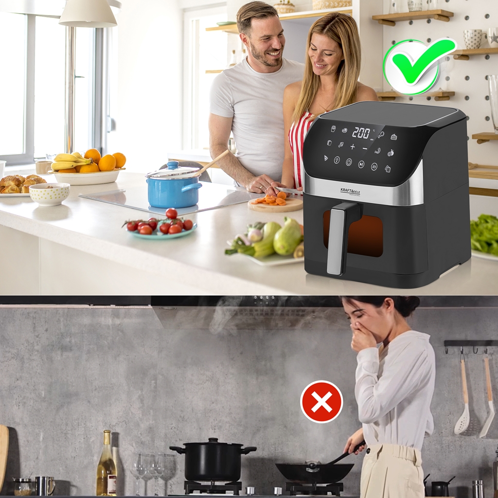 Rasvavaba fritüür Airfryer 6L KD4108