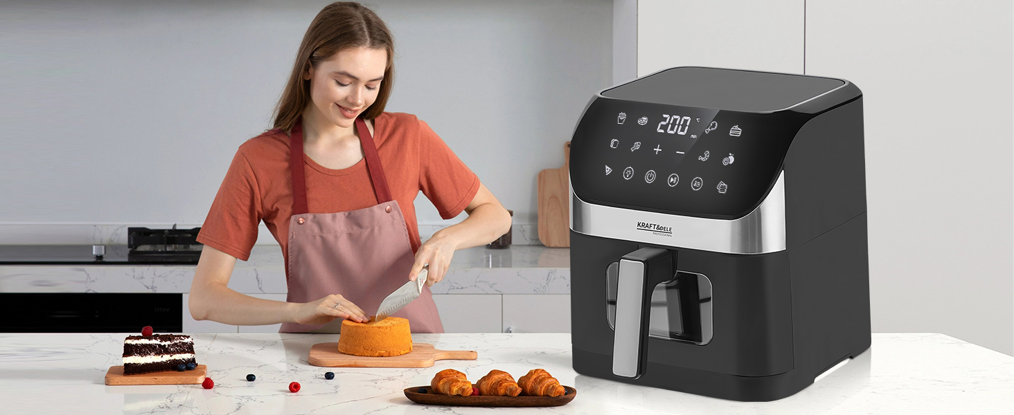 Rasvavaba fritüür Airfryer 6L KD4108