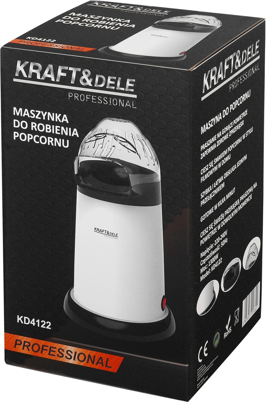 Popkorni valmistamise masin KD4122