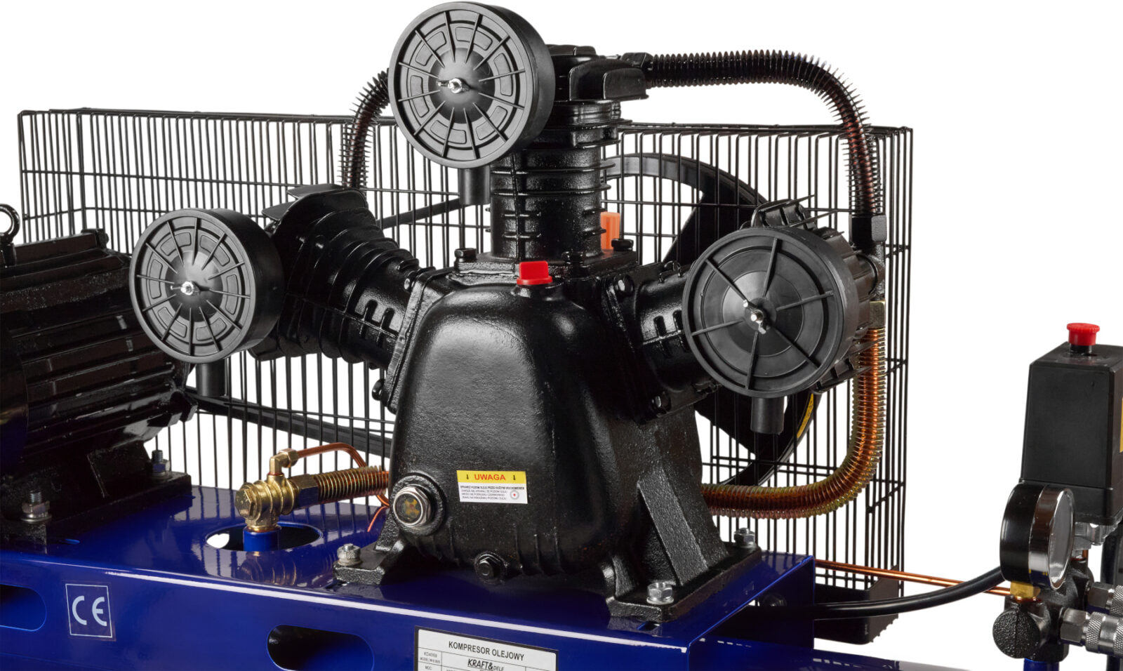 ÕLIKOMPRESSOR 200L 4100W 650L/min KD4059