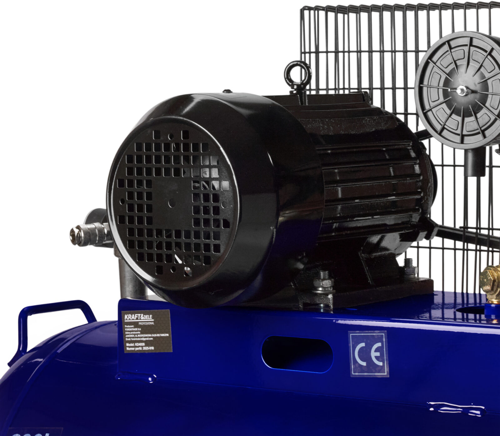 ÕLIKOMPRESSOR 200L 4100W 650L/min KD4059