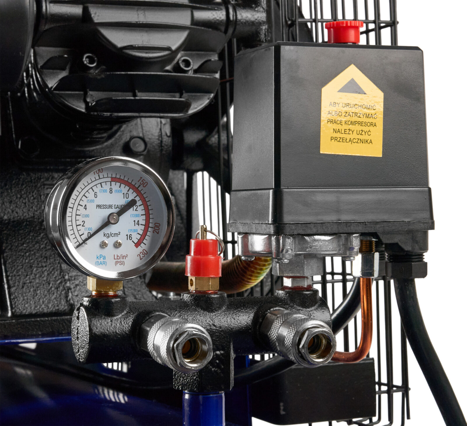 ÕLIKOMPRESSOR 200L 4100W 650L/min KD4059