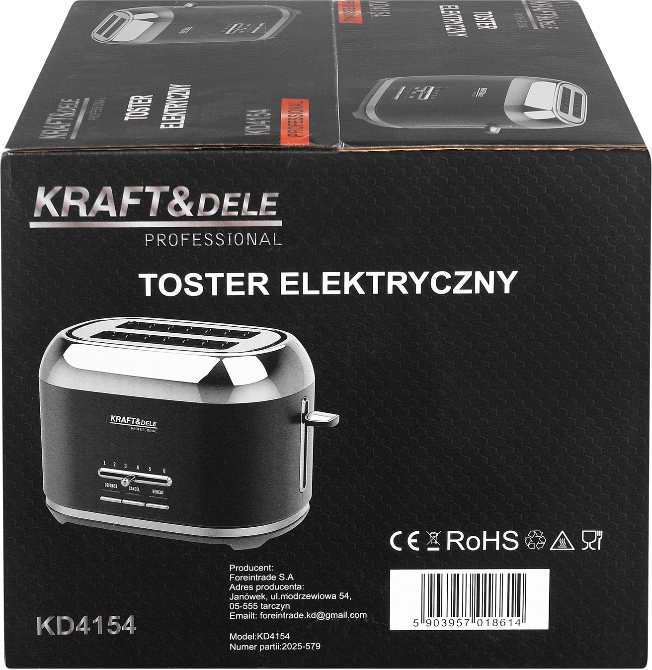 Elektriline röster 1000W KD4154