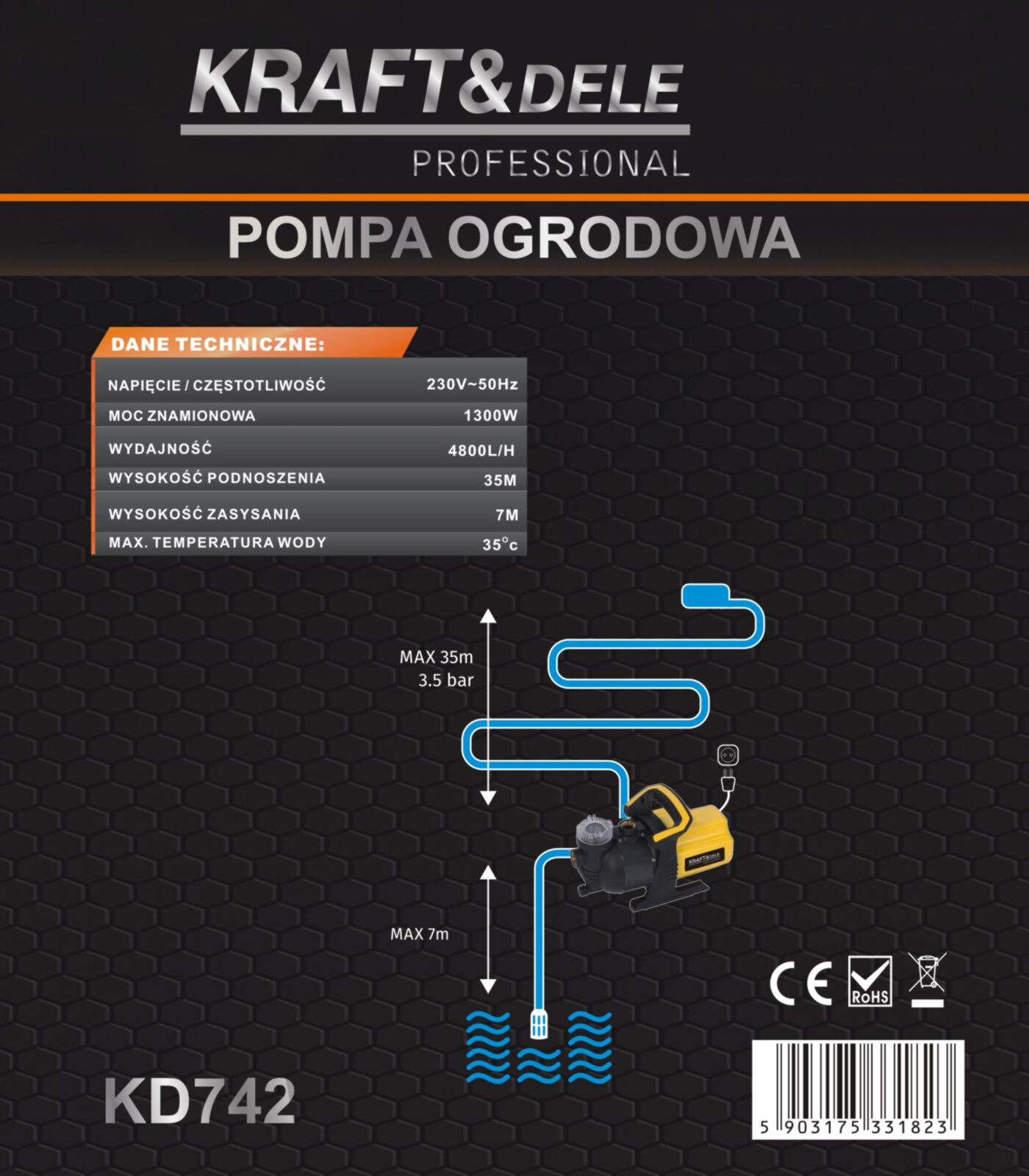 Aiapump 1300W KD742