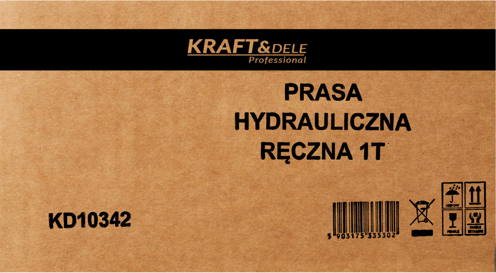 Käsipress 1T KD10342