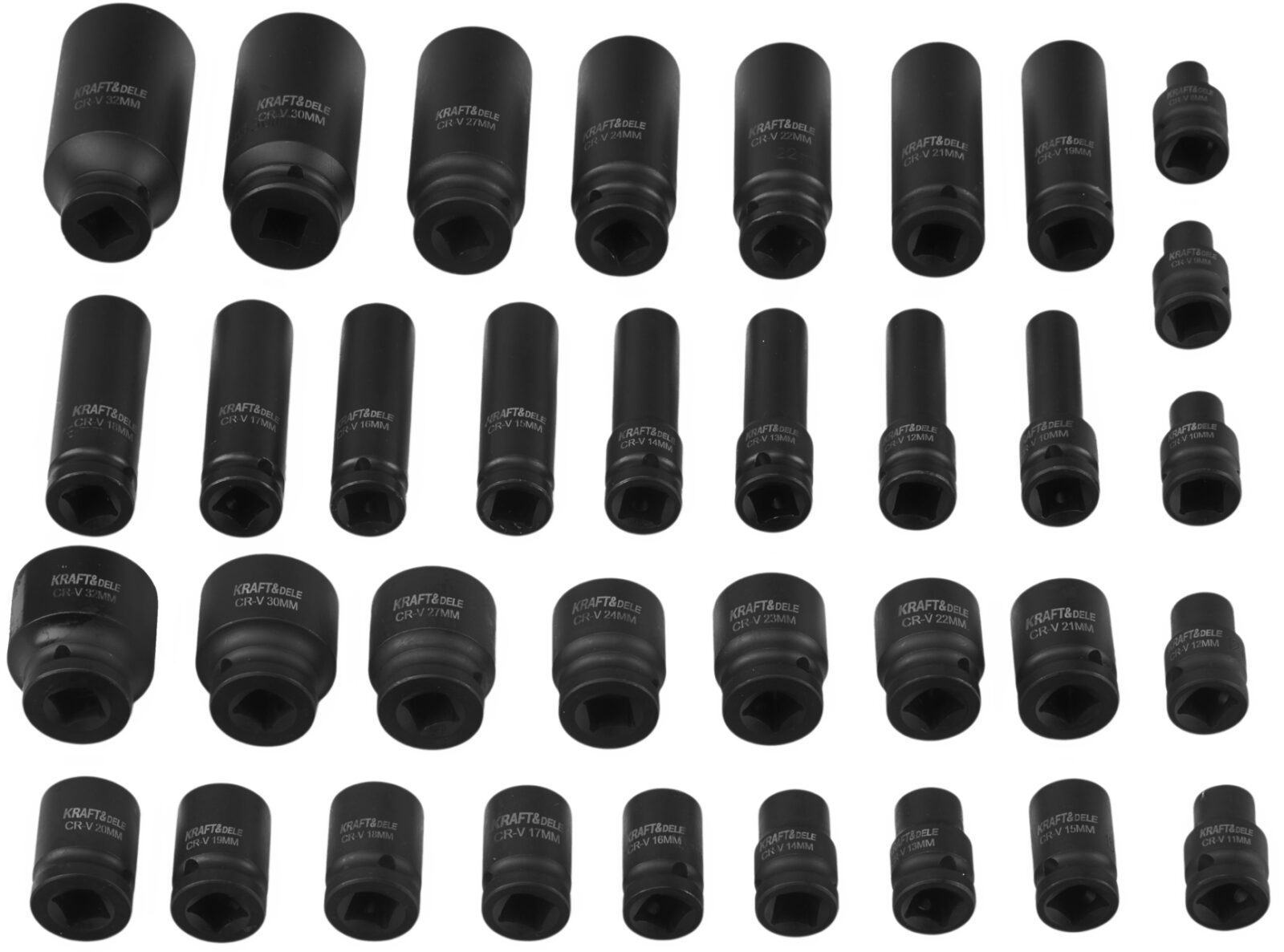 LÖÖKPADRUNITE KOMPLEKT 1/2″ 35tk. 8-32mm KD11756