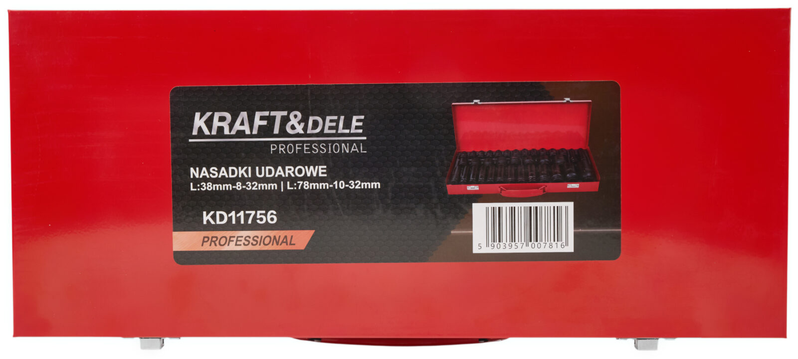LÖÖKPADRUNITE KOMPLEKT 1/2″ 35tk. 8-32mm KD11756