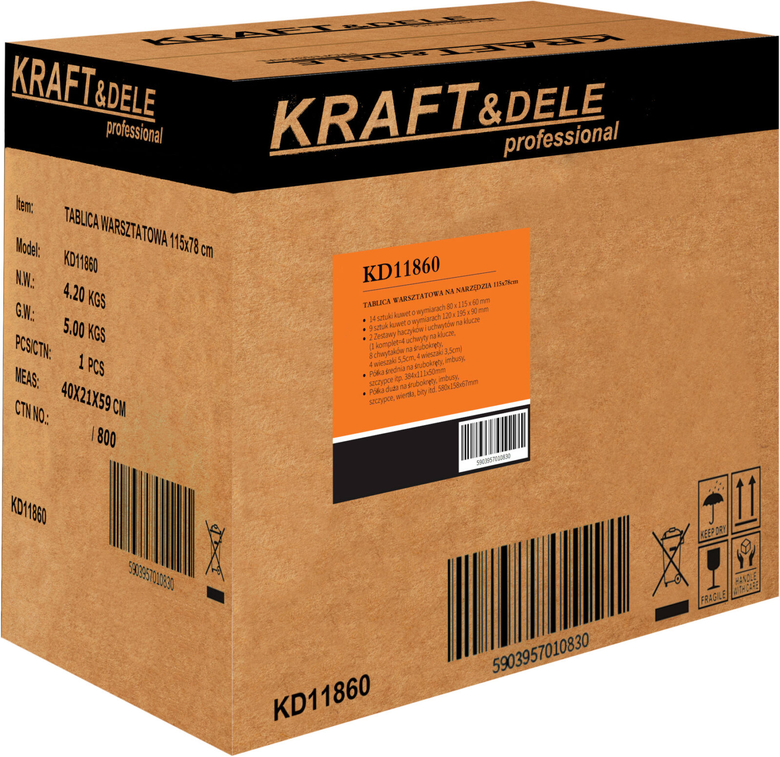 TÖÖKOJA TAHVEL 115×78 cm KD11860