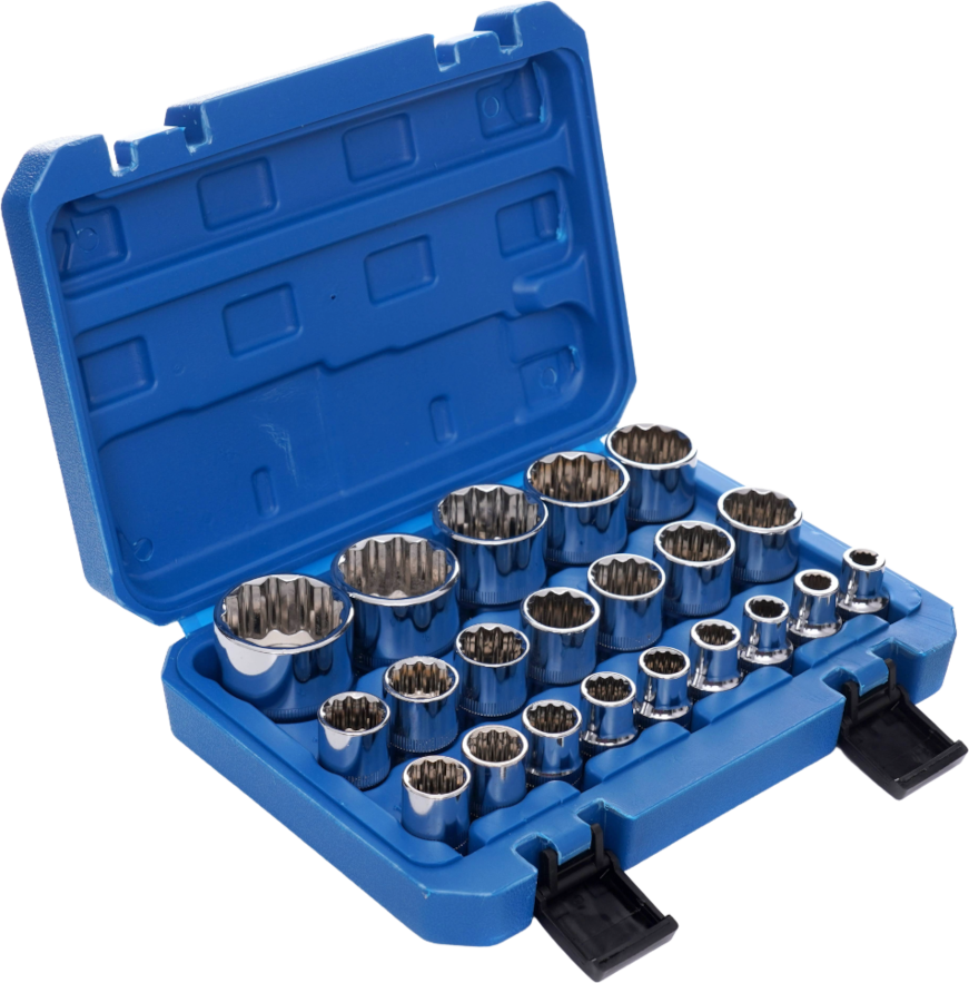 Kaheteistkantsete padrunite komplekt 21tk. KD10348