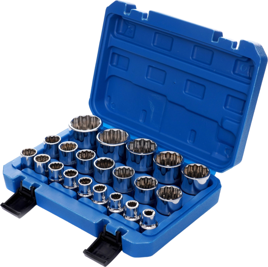Kaheteistkantsete padrunite komplekt 21tk. KD10348