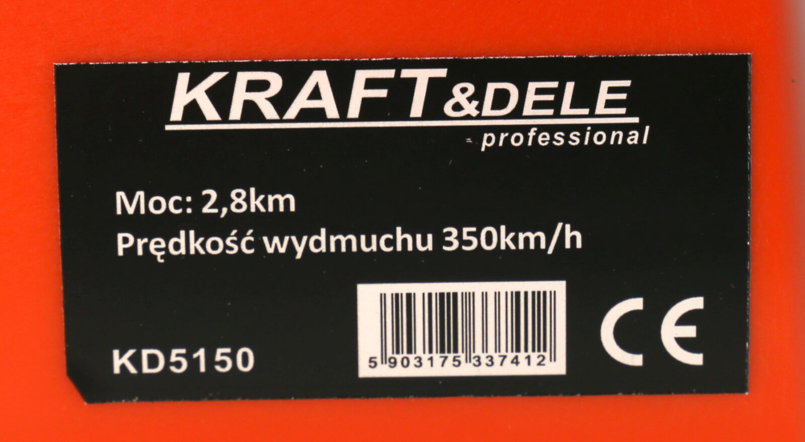 Bensiini lehepuhur 2,8hj 350km/h KD5150