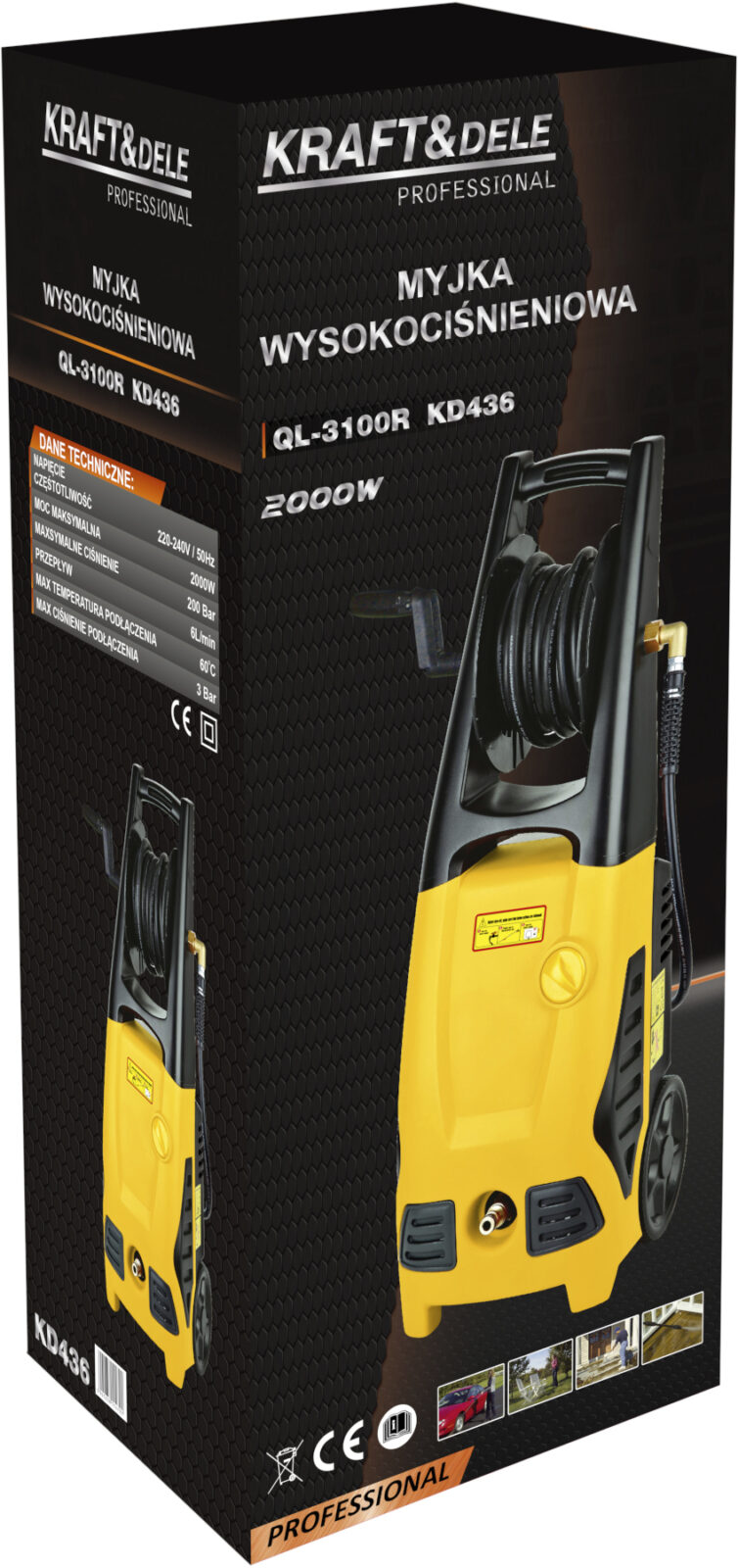 Survepesur 2000W 200bar KD436