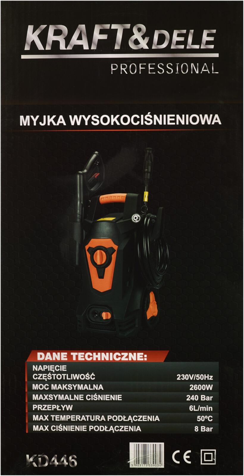 Survepesur 2000W 200bar + TARVIKUD KD446