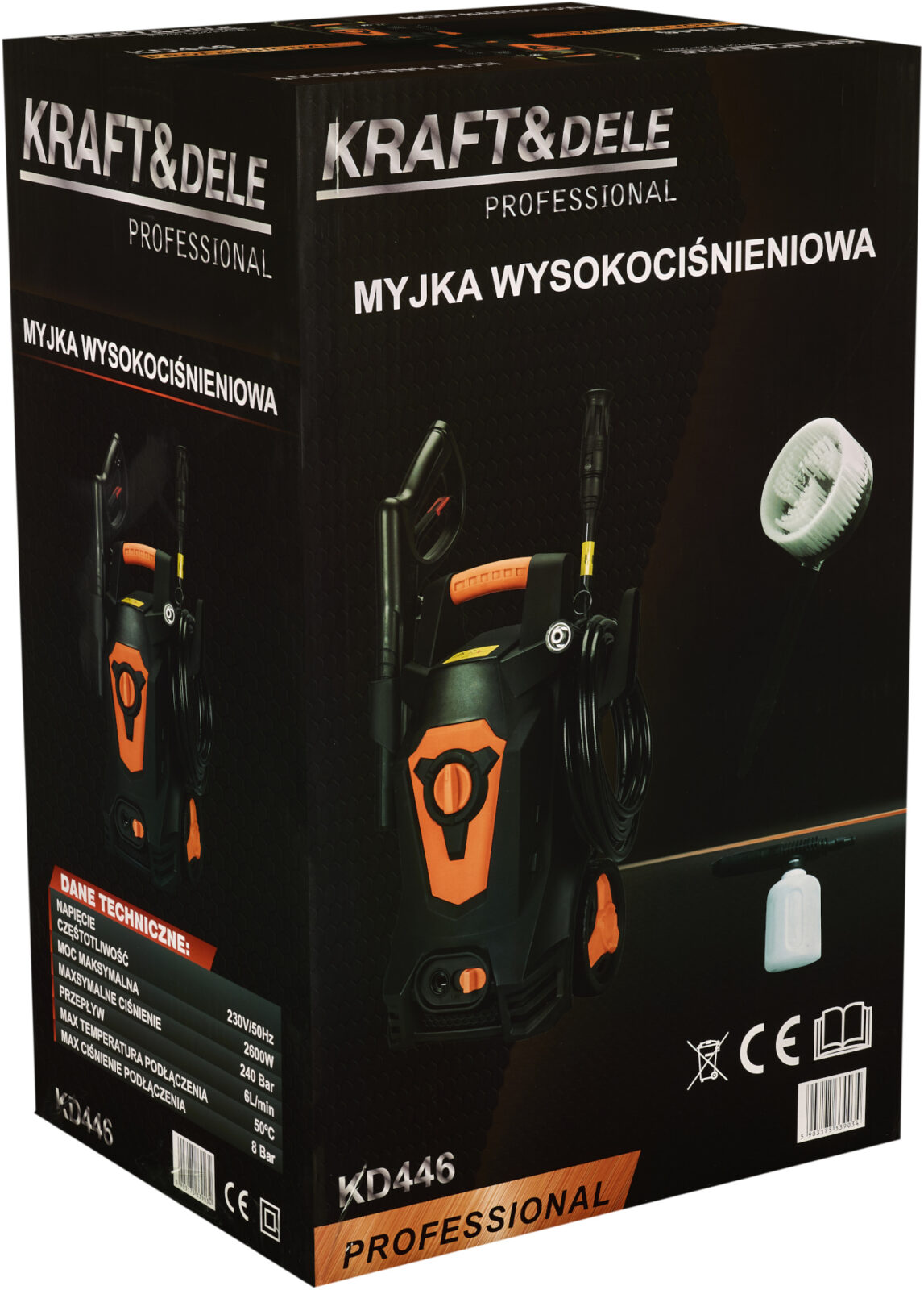 Survepesur 2000W 200bar + TARVIKUD KD446