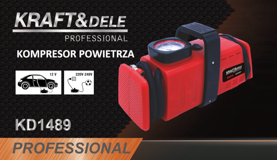 Autokompressor 12/230V KD1489