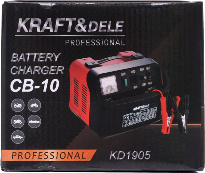 Autoakulaadija 12V 24V 10A 60Ah KD1905