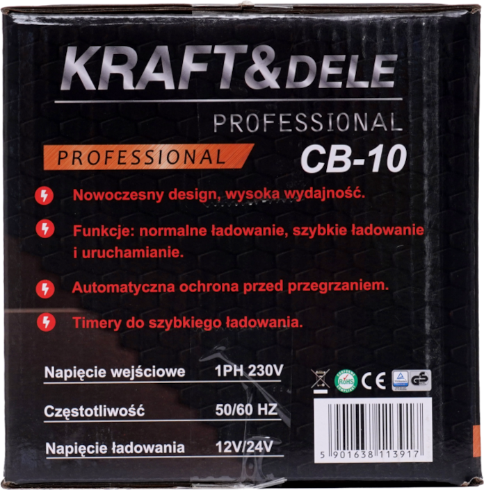 Autoakulaadija 12V 24V 10A 60Ah KD1905