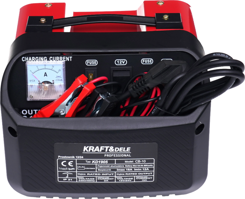 Autoakulaadija 12V 24V 10A 60Ah KD1905