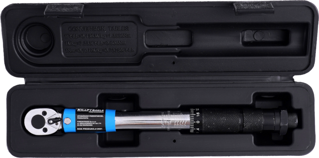 Momentvõti 1/4″ 5-25Nm KD10392