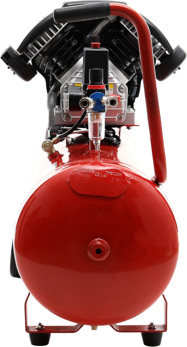 Õlikompressor 100L 2 kolbi KD1480 + separator
