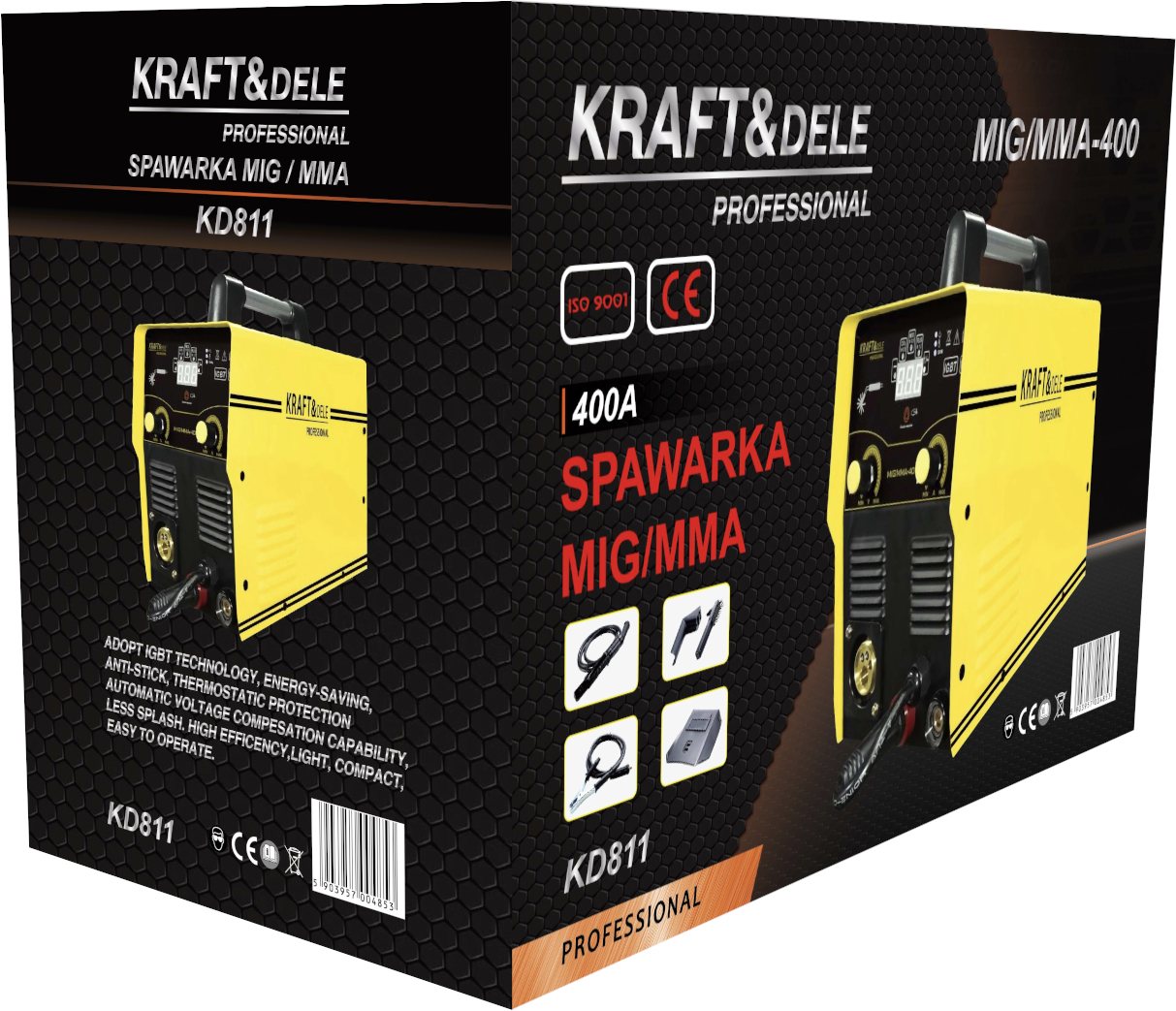 Keevitusaparaat MIG/MMA 400A KD811