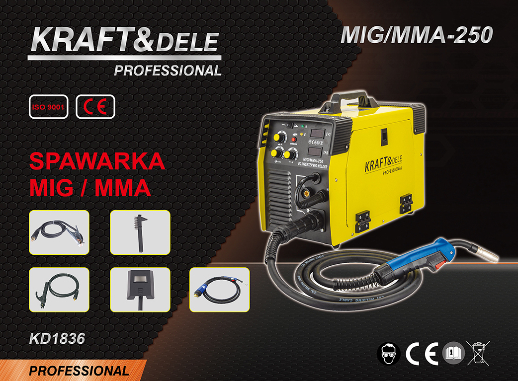 KEEVITUSAPARAAT SEERIA MIG MMA 250 KD1836