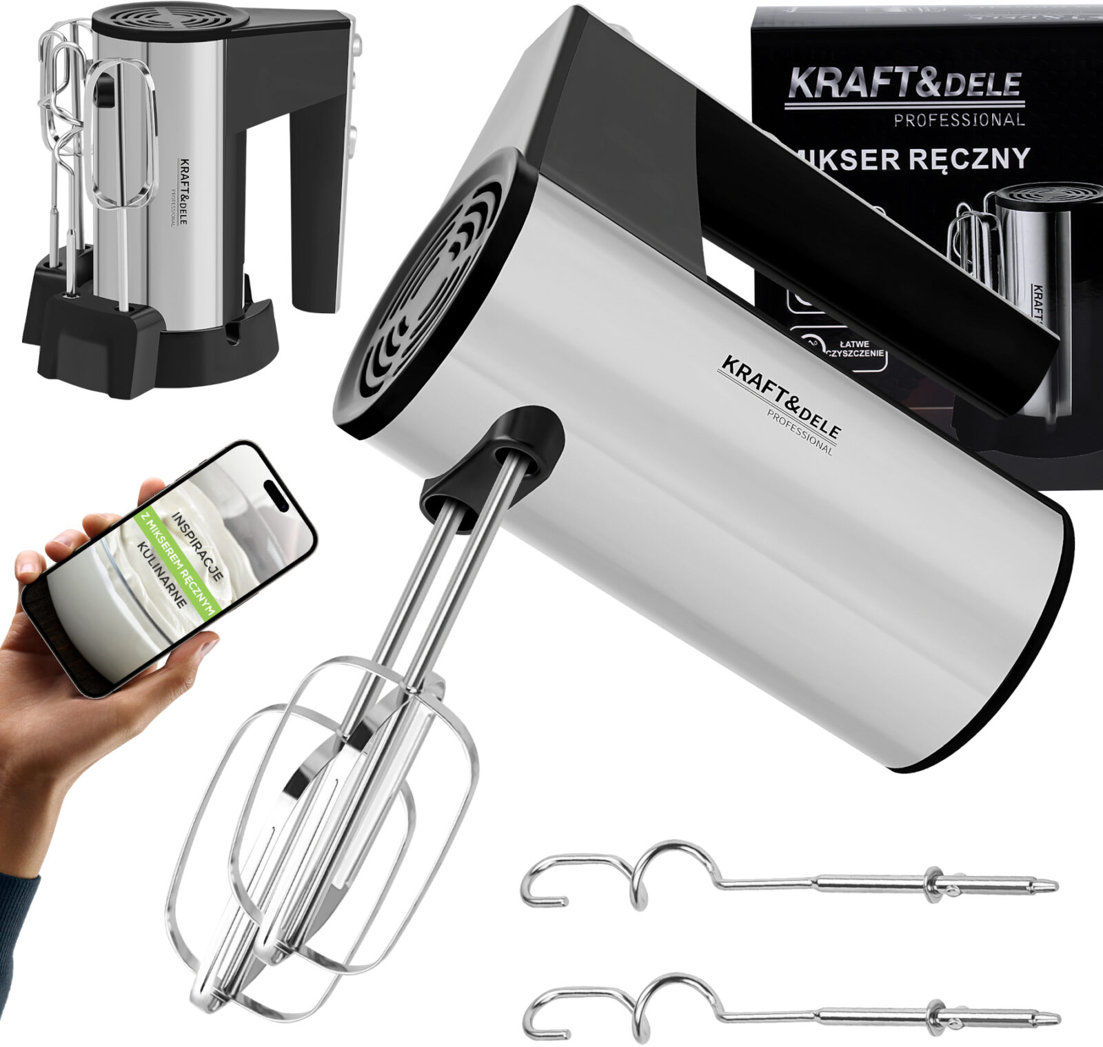 Käsimikser köögis 1000W KD4142