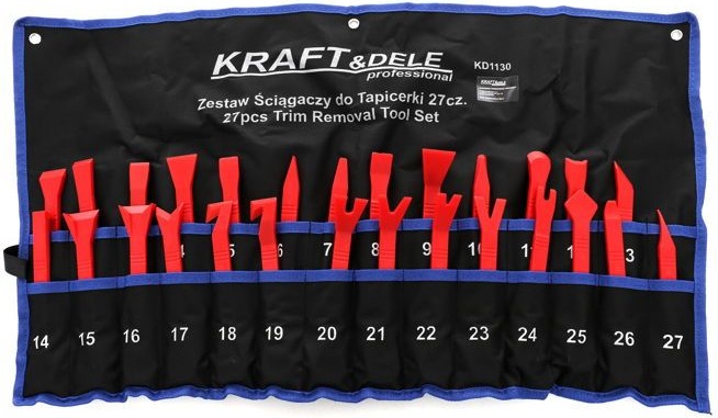Polstri demonteerimisvahendite komplekt 27tk KD1130
