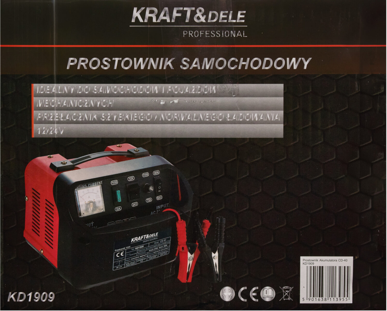 Autoakulaadija 12/24V 40A 300Ah KD1909