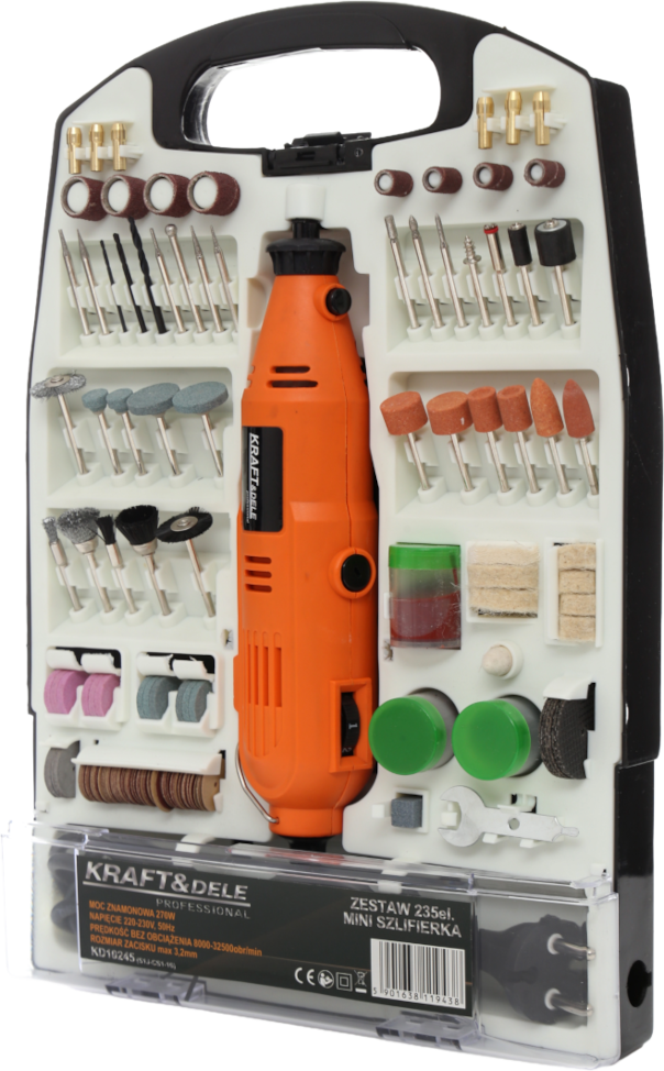 Mini-lihvija 270W KD10245 235 tarvikut