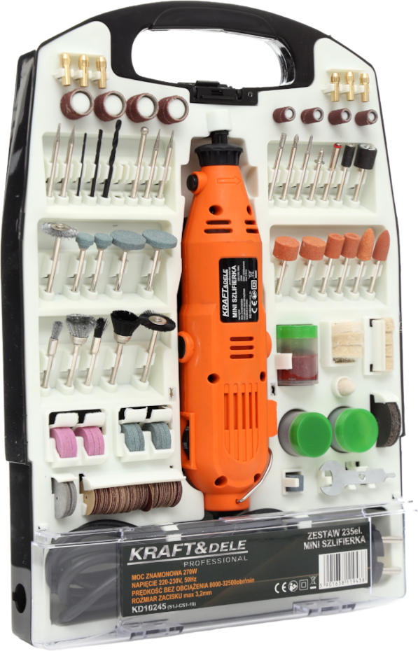 Mini-lihvija 270W KD10245 235 tarvikut