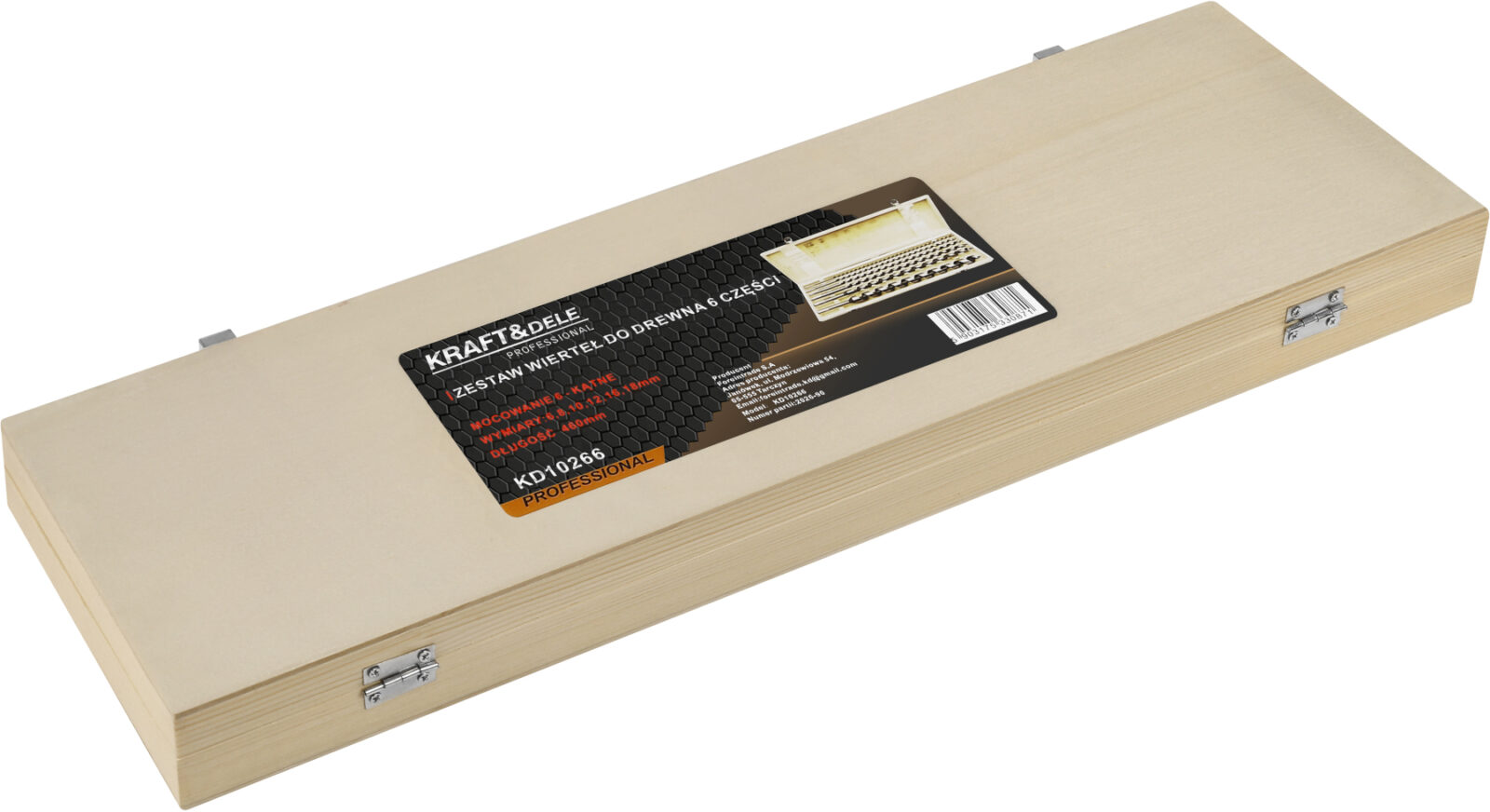 Puidupuurid 6-18mm KD10266 6 tk