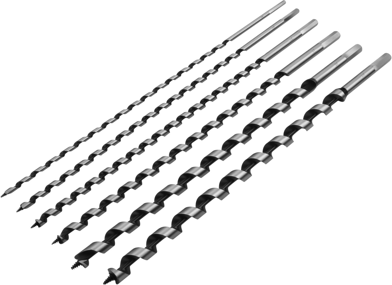 Puidupuurid 6-18mm KD10266 6 tk