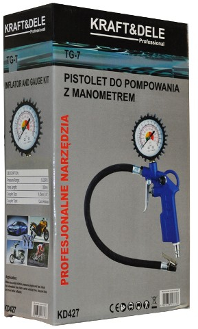 Manomeetriga pumbapüstol KD427